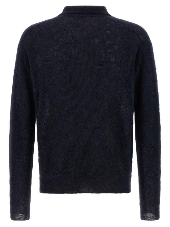 25FW 오라리 폴로 티셔츠 A25AP02AKNAVY Blue - AURALEE