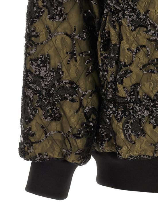 25FW 르 트윈스 봄버 자켓 BELLUNOLACEBLACKINGREEN Green - LE TWINS