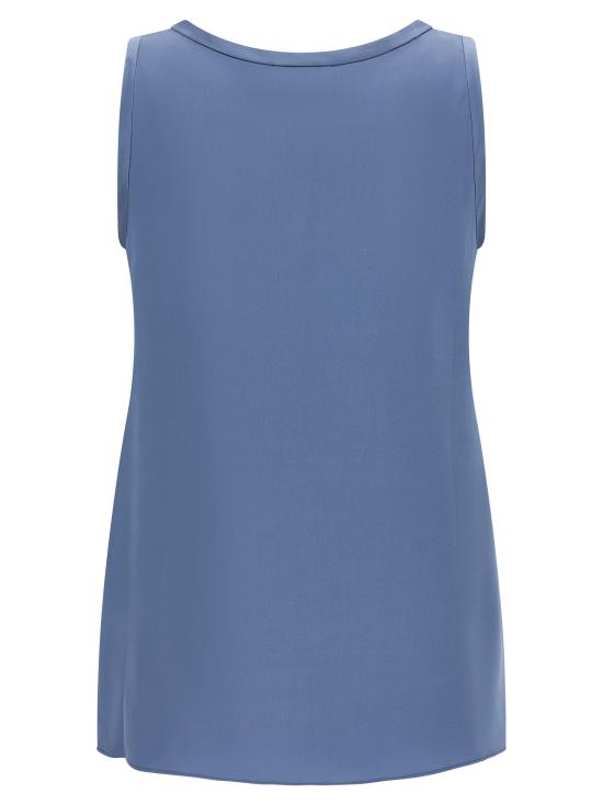 25FW 브루넬로 쿠치넬리 민소매 티셔츠 MPC59E0600C2641 Blue - BRUNELLO CUCINELLI