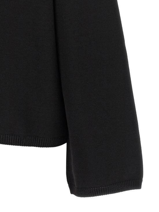 25FW 릭 오웬스 터틀넥 RO02E4657KWVLH09 Black - RICK OWENS