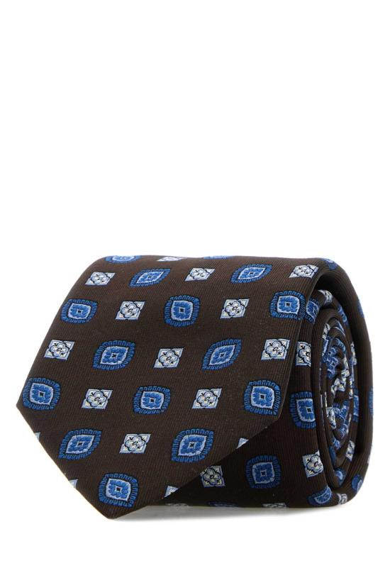 25FW 브리오니 넥타이 O61D00OD446 2048 Printed