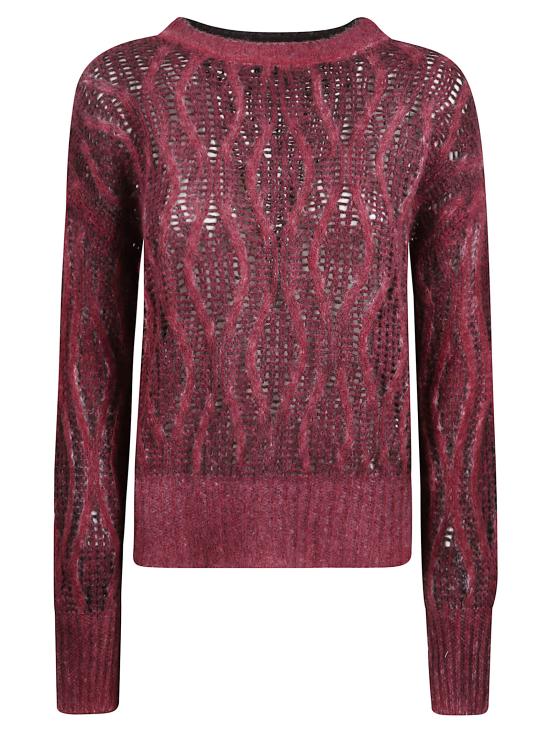 25FW 아방도이 스웨터 225WD1485CSGVH V00447 Nero vino