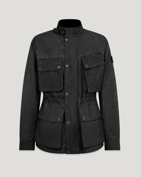 25FW 벨스타프 자켓 SERVICE FIELDMASTER 106016 BLACK Black