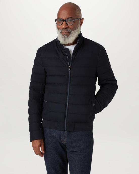 25FW 벨스타프 숏패딩 CIRCUITEER JACKET 105949 DKINK Dark ink - BELSTAFF