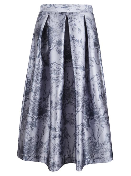 25FW 루나티카 밀라노 미디 스커트 LUNA K VERSAILLE GREY Grey