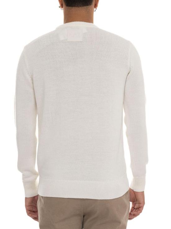 25FW 엠포리오 아르마니 스웨터 7M000925 AF17667 U0002 Beige - EMPORIO ARMANI