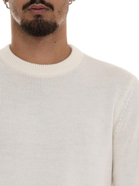 25FW 엠포리오 아르마니 스웨터 7M000925 AF17667 U0002 Beige - EMPORIO ARMANI