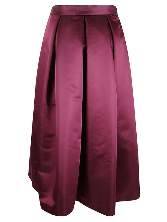 25FW 루나티카 밀라노 미디 스커트 LUNA DUCHESSE VIOLET Bordeaux - LUNATICA MILANO 