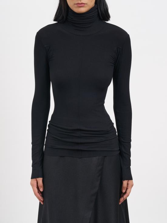 26SS 안드레아 야코브 터틀넥 M25WTIB48MODALBLACK Black