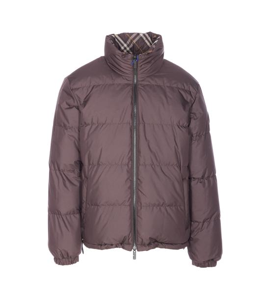 25FW 버버리 리버시블 체크 스노든 푸퍼 자켓 8115565 B2412 Brown - BURBERRY