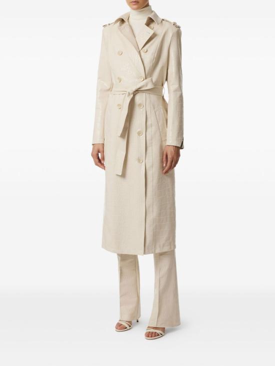 25FW 엘리자베타프랜치 코트 SP00358E2 DZ9 Milk - ELISABETTA FRANCHI