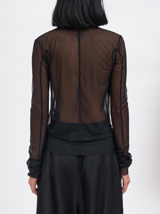 25FW 안드레아 야코브 스웨터 M25WTUL37NYLONBLACK Black - ANDREA YA'AQOV