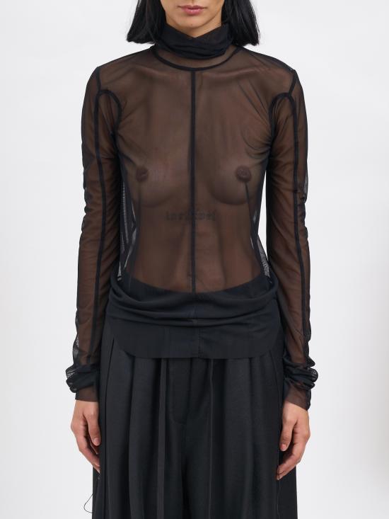 25FW 안드레아 야코브 스웨터 M25WTUL37NYLONBLACK Black