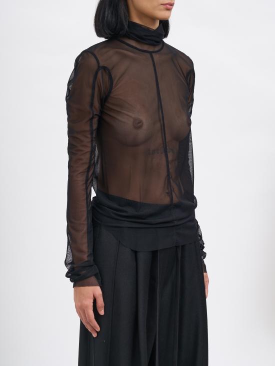 25FW 안드레아 야코브 스웨터 M25WTUL37NYLONBLACK Black - ANDREA YA'AQOV