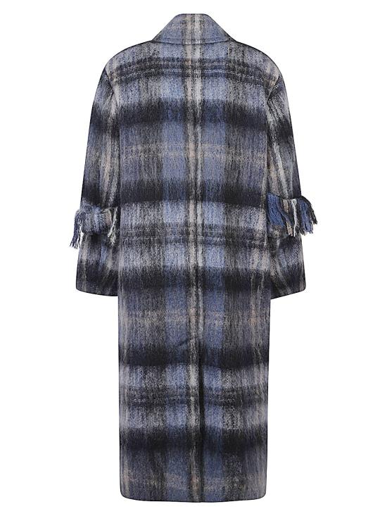 25FW 로에베 코트 S540Y01XBH 4985 Blue - LOEWE