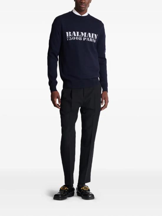 25FW 발망 스웨터 FH1KD000KI84 SAJ - BALMAIN