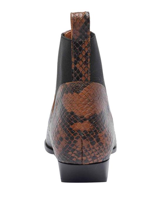 25FW 엔젤 알라르콘 부츠 25595628AZIMBACUERO Animal Print - ANGEL ALARCON