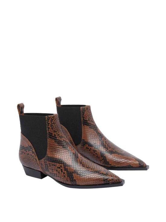 25FW 엔젤 알라르콘 부츠 25595628AZIMBACUERO Animal Print - ANGEL ALARCON