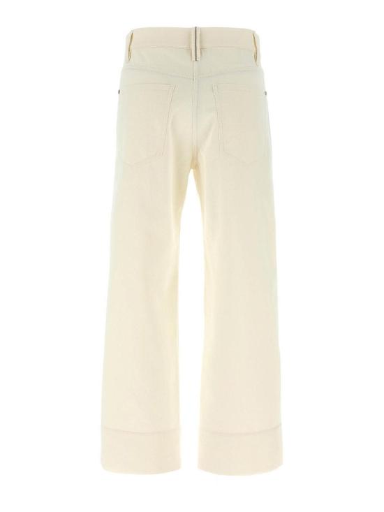  브루넬로 쿠치넬리 스트레이트 팬츠 MP142P9046C1101 White - BRUNELLO CUCINELLI