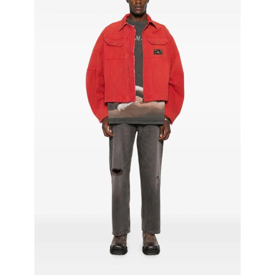 25FW 윌리 차바리아 자켓 WCJKT0033 006 RED - WILLY CHAVARRIA