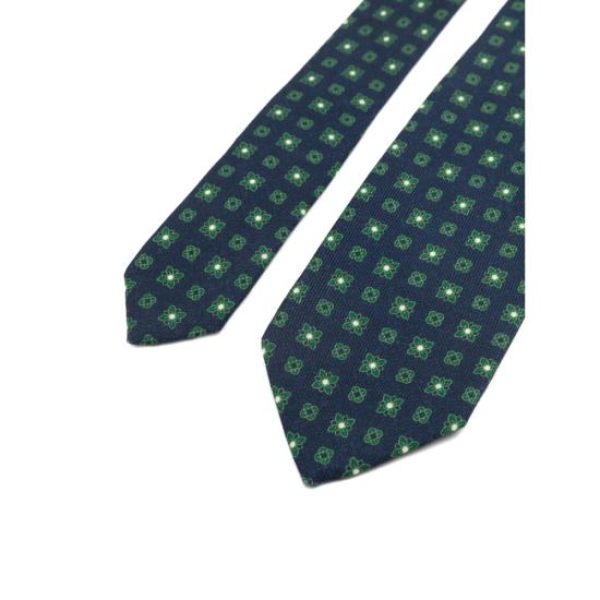 25FW 발바 넥타이 51506 0029 BLUE GREEN - BARBA