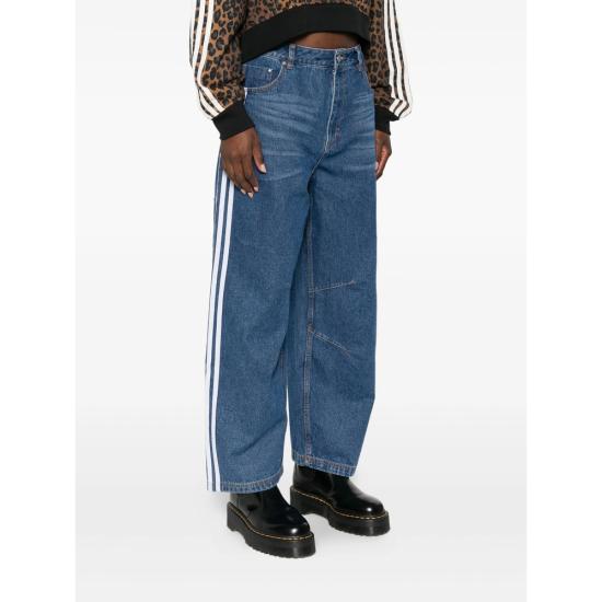 25FW 아디다스 베기 GFX 데님 팬츠 KC6278 BLUE - ADIDAS