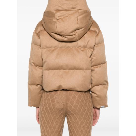 25FW 막스마라 더 큐브 달리아 카멜 드랩&발수 태피터 리버시블 다운 자켓  DALIA 362 001 BROWN - MAXMARA THE CUBE