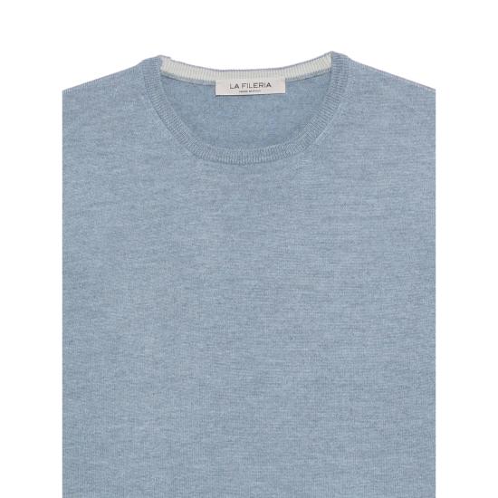 25FW 라 필러리아 스웨터 55167 14290 530 BLUE - LA FILERIA