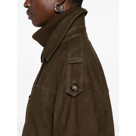 25FW 이로 가죽 자켓 BARRIE WM137 GRE09 GREEN - IRO