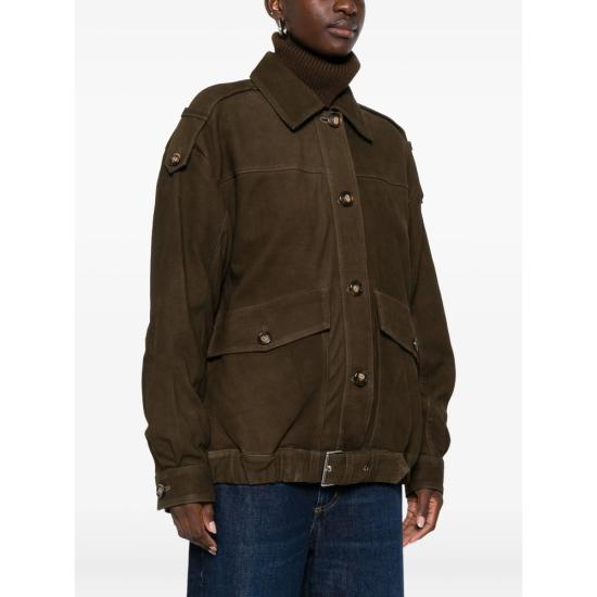 25FW 이로 가죽 자켓 BARRIE WM137 GRE09 GREEN - IRO