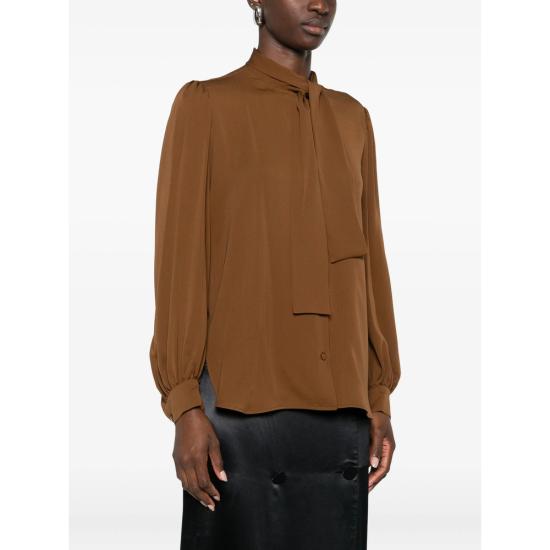 25FW 막스마라 블라우스 MELANIA 143 031 BROWN - MAX MARA