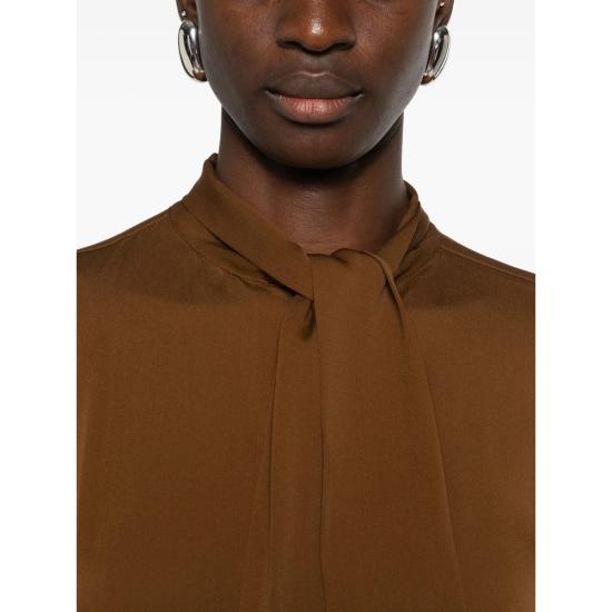 25FW 막스마라 블라우스 MELANIA 143 031 BROWN - MAX MARA