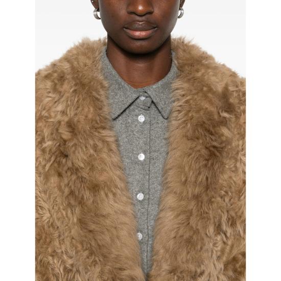 25FW 누메로 10 무스탕 AURORA CAMEL BROWN - NUMERO 10