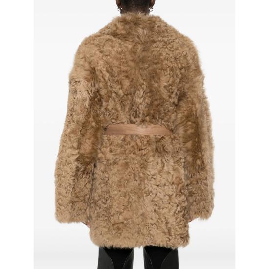 25FW 누메로 10 무스탕 AURORA CAMEL BROWN - NUMERO 10