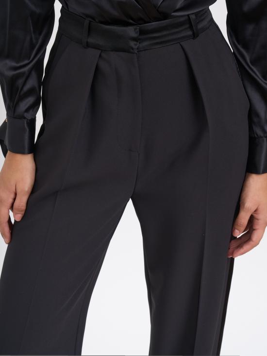 25FW 엘리자베타프랜치 스트레이트 팬츠 MPA12656E2110 Black - ELISABETTA FRANCHI
