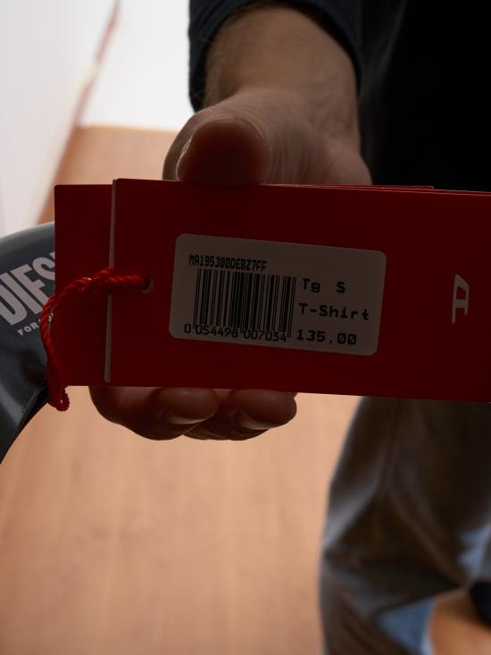 25FW 디젤 반팔 티셔츠 MA128360SQAD1AM White - DIESEL