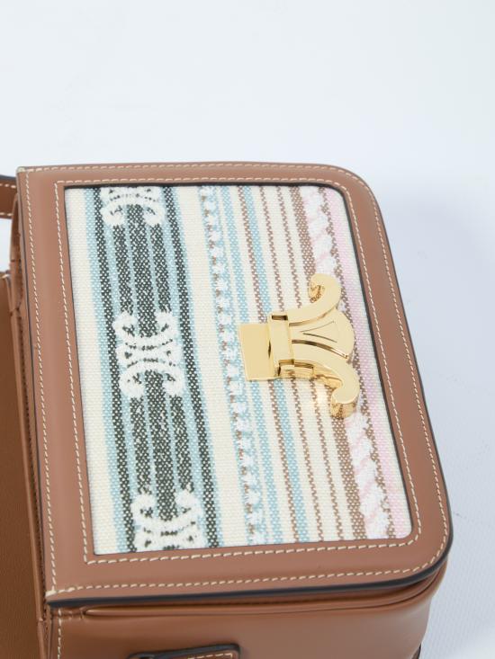 25FW 셀린느 크로스백 188882GRJ BROWN - CELINE