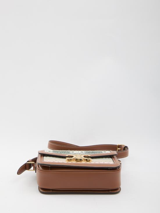 25FW 셀린느 크로스백 188882GRJ BROWN - CELINE