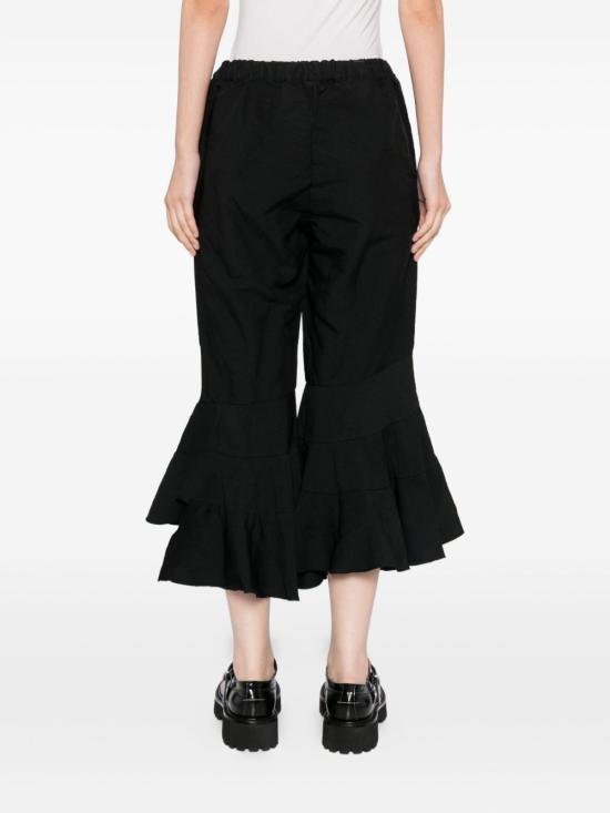 25FW 꼼마꼼마 스트레이트 팬츠 RPP011 Black - COMME COMME