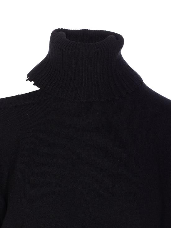25FW 우마 왕 스웨터 UK7134 UW900 BLACK - UMA WANG