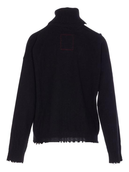 25FW 우마 왕 스웨터 UK7134 UW900 BLACK - UMA WANG
