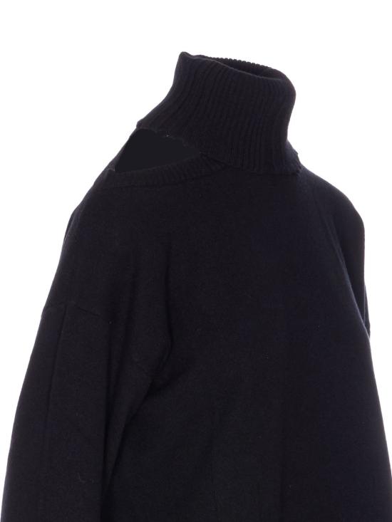 25FW 우마 왕 스웨터 UK7134 UW900 BLACK - UMA WANG