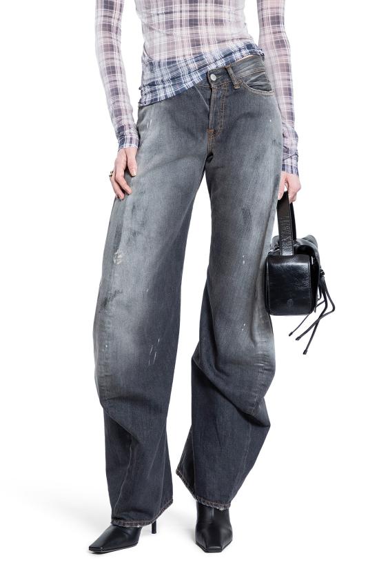 25FW 아크네 스튜디오 데님 팬츠 A00515900 BLACK DOM - ACNE STUDIOS