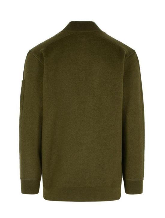 25FW 씨피 컴퍼니 스웨터 19CMKN199A110468A683 IVY GREEN - C.P. COMPANY