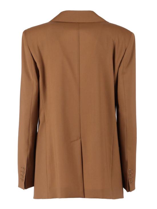 25FW 막스마라 스튜디오 수트 자켓 2526046101600 026 NOCCIOLA 242088 BROWN - MAX MARA STUDIO