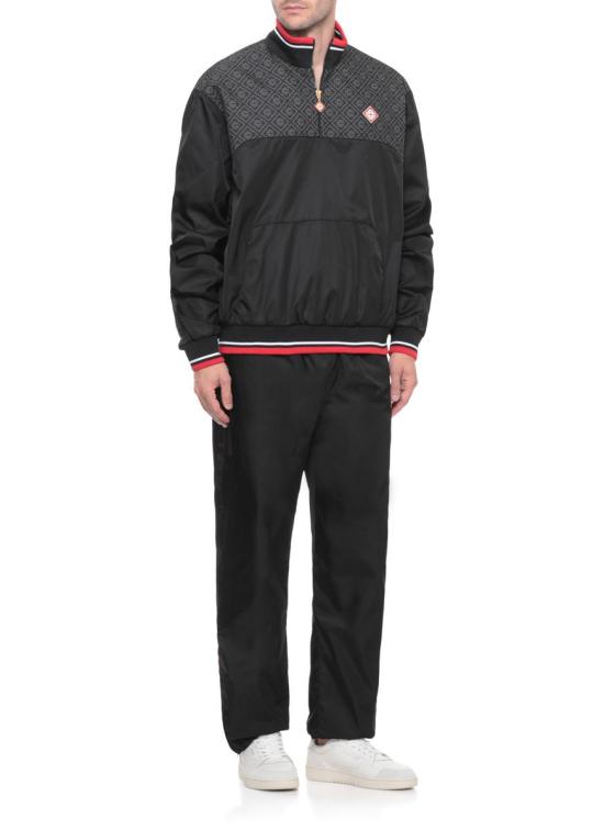 25FW 카사블랑카 스웨터 MAW25JTP39701BLACK MONOGRAM Black - CASABLANCA