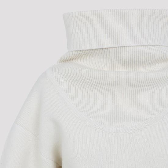 25FW 자크뮈스 터틀넥 SWW00624AK00278 110 WHITE - JACQUEMUS