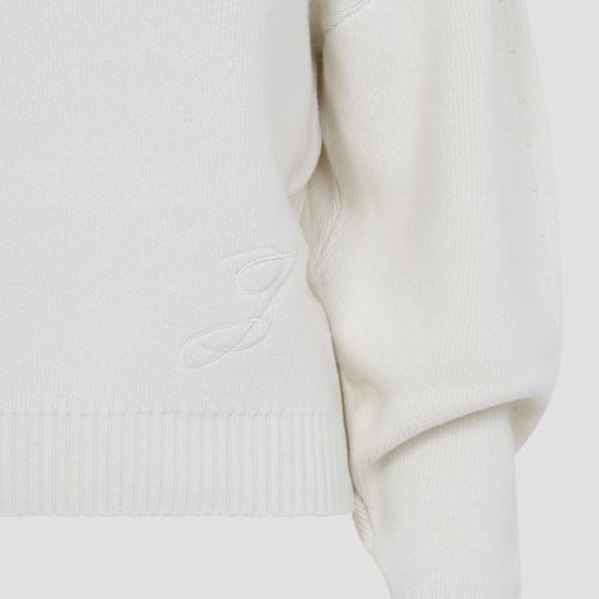 25FW 자크뮈스 터틀넥 SWW00624AK00278 110 WHITE - JACQUEMUS