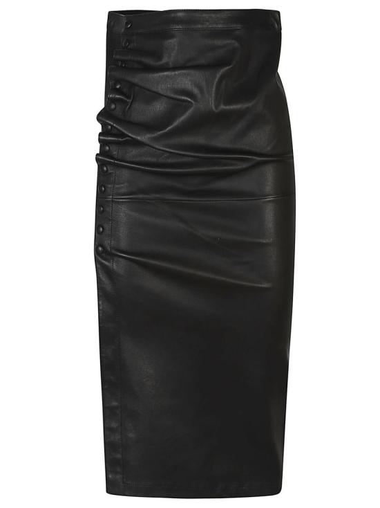 25FW 파코라반 스커트 24AFJU440LB0068 Black