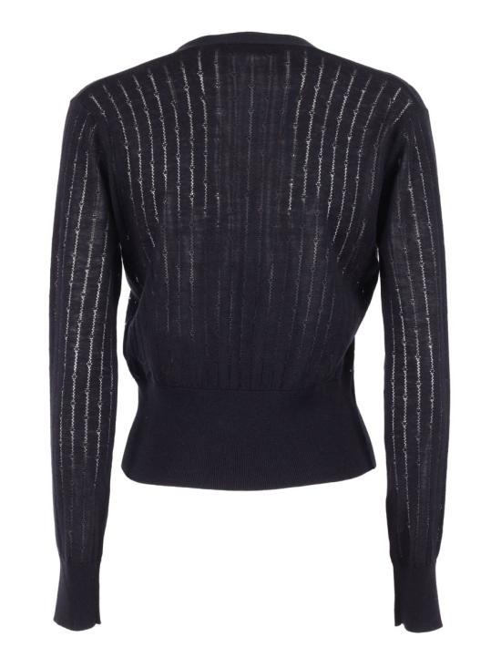 25FW 막스마라 스튜디오 NOGARA 노가라 시퀸 가디건 2526346021600 007 BLU 242125 BLUE - MAX MARA STUDIO